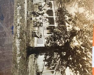 Rare 1920s Real Photo Post Card, Rice Inn, Blount Springs 