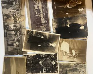 Group of Real Photo Post Card Cards 