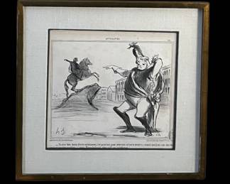Honore Daumier, "Tu avais bien besoin  ssd9999999999999999999999999dslpoaxccca