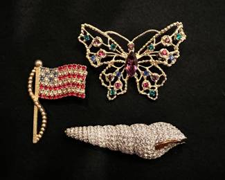 assorted costume jewelry