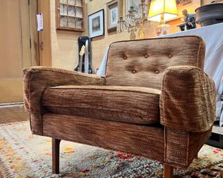 Mid-century armchair in the style of Adrian Pearsall