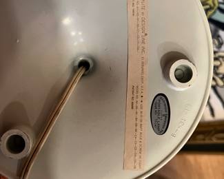 authentic vintage Stemlite Design Line Inc. lamp
