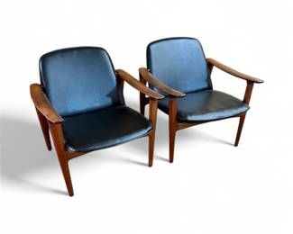 Vintage mid century chairs (2)