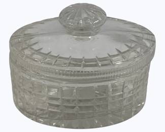 2917 - Glass Storage Jar - 5.5 x 4 x 4.5
