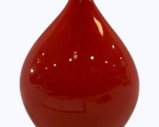 2601 - Ceramic Vase 13", chip on rim
