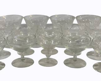 4209 - 16 Assorted Glass Stems
