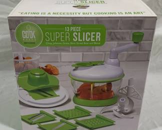 4123 - Cookworks 13pc Super Slicer in Box
