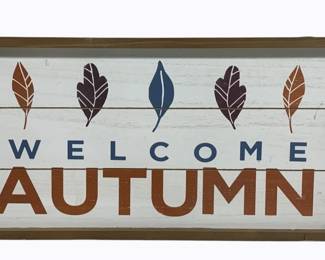 3182 - Autumn Sign 12 x 26
