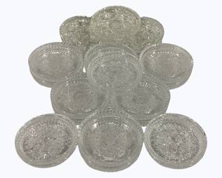 4142 - 24 Glass Coasters 4"
