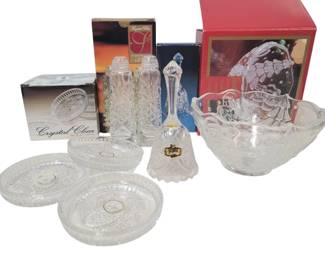 4062x - 4 Crystal Items w/ boxes
