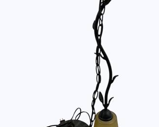 2831 - Hanging Pendant Light 27" as-is electric/electronic/mechanical item - no guarantee all components, untested
