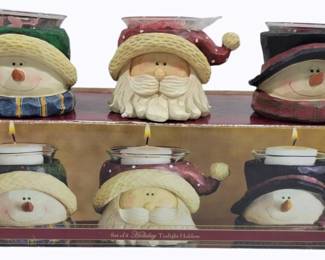 740 - Holiday Home Accents - 3 Votives
