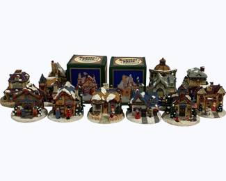 4129 - 10 Crystal Falls Village Figures