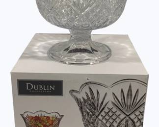 4091x - Dublin by Shannon Crystal Bowl in Box
