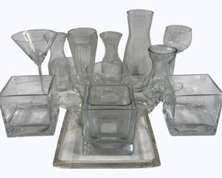 2890 - Lot of Assorted Glass Items
