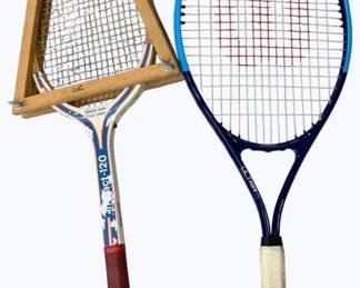7140 - 2 Tennis Rackets - 28" long
