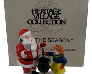 1301 - Dept 56 Heritage Village Tis The Season w/ box
