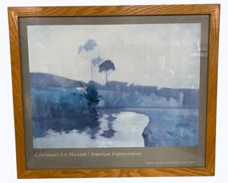 6247 - Cincinnati Museum Art Poster 28 x 33
