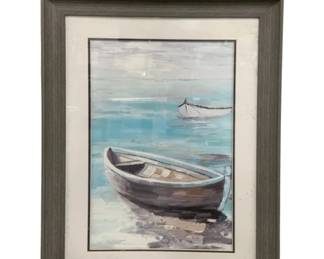 7160 - Boat Framed Print 24 x 18

