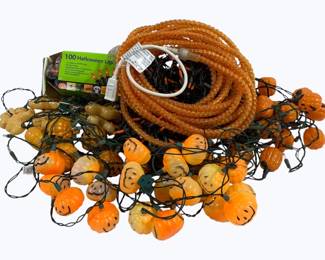 2266x - Lot of Assorted Halloween Lights used as-is electric/electronic/mechanical item - no guarantee all components, untested.
