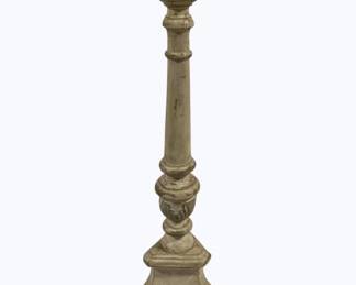 4082 - 31" Tall Carved Candle Pricket
