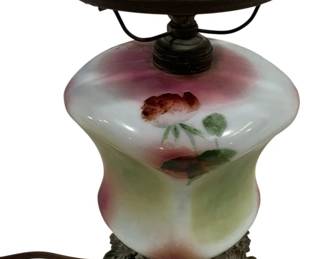 2313 - Vintage Lamp Base 12" used as-is electric/electronic/mechanical item - no guarantee all components, untested
