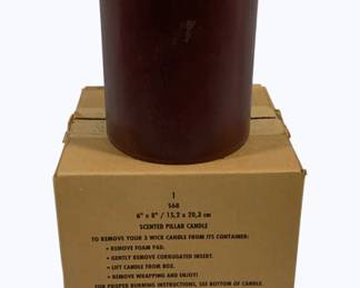 4081x - Partylite Scented Pillar Candle in Box 6 x 8
