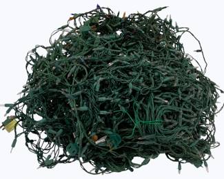 2184 - Group Christmas Lights used as-is electric/electronic/mechanical item - no guarantee all components, untested

