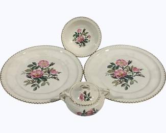 4046 - 4 Pc Harker Pottery China
