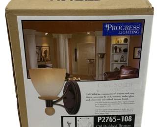 2302 - Progress Lighting Light Fixture in Box used as-is electric/electronic/mechanical item - no guarantee all components, untested
