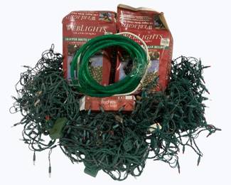 2138 - Lot of Assorted String Lights used as-is electric/electronic/mechanical item - no guarantee all components, untested

