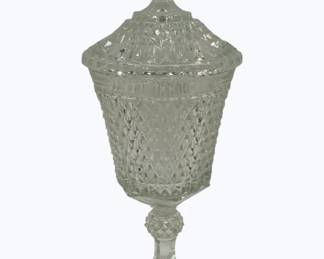 4194 - Glass Candy Jar - 16" tall
