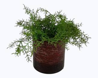 2553 - Planter w/ Faux Greenery 12 x 6
