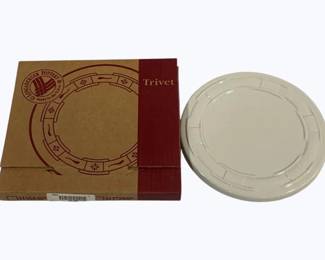 4196 - Longaberger Trivet - 8.5" round
