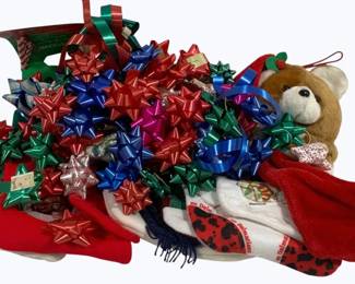 2130 - Lot of Christmas Stockings & More
