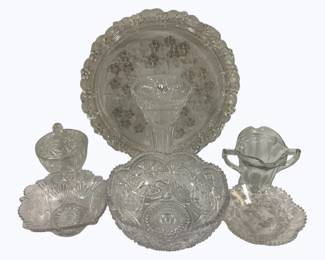 4041 - Group Pressed Glass
