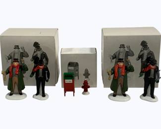 4046x - 3 Dept 56 Dickens Village Figures in Boxes
