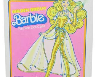 88 - Vintage Barbie Case with Assorted Items
