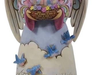 71 - Jim Shore Love and Happiness Figure 9.5"
