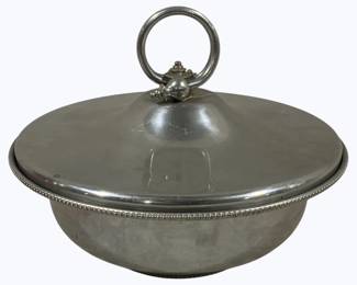 3062 - Metal Dish w/ Lid - 10 x 7
