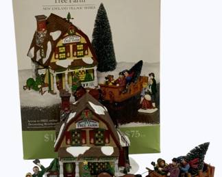 4083x - Dept 56 Sawyer Family Tree Farm w/ Box

