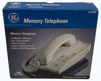 4197 - G.E. Memory Telephone in box
