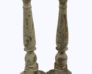 4076 - Pair 12" Candle Prickets
