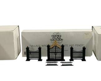 4171 - 3 Dept 56 Figures w/ boxes
