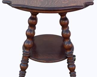 3548 - Claw-and-Ball Foot Lamp Table 24 x 24 x 29
