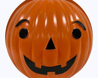 2124 - Plastic Pumpkin Decoration - 16" round

