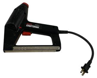 2384 - Craftsman Staple Gun 8" used as-is electric/electronic/mechanical item - no guarantee all components, untested
