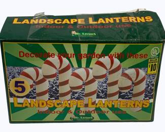 2180 - Landscape Lanterns in box used as-is electric/electronic/mechanical item - no guarantee all components, untested
