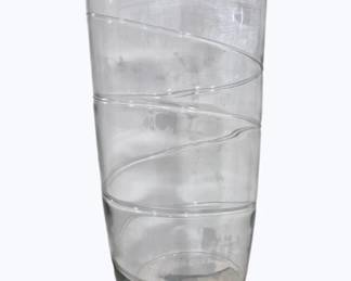6089 - Large Swirl Glass Vase 25"
