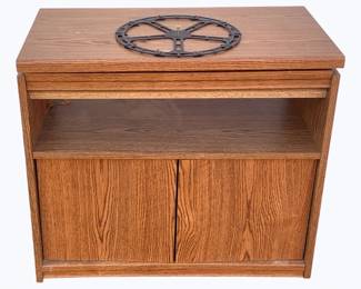 3555 - 2-door Cabinet - as is 27 x 16 x 24
